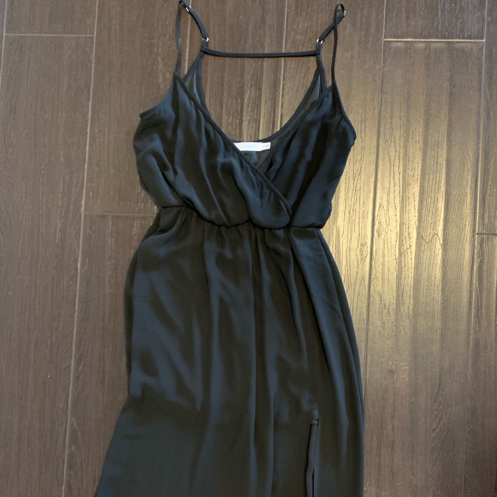 Lush maxi dress with front side slit